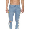 Impackt Fashion Blue jeans with white print
