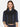 Crop Jacket With Contrast Colour Block Paneling And Dark Wash Women - KULTPRIT