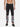 Kultprit Black with White printed patch jeans - KULTPRIT